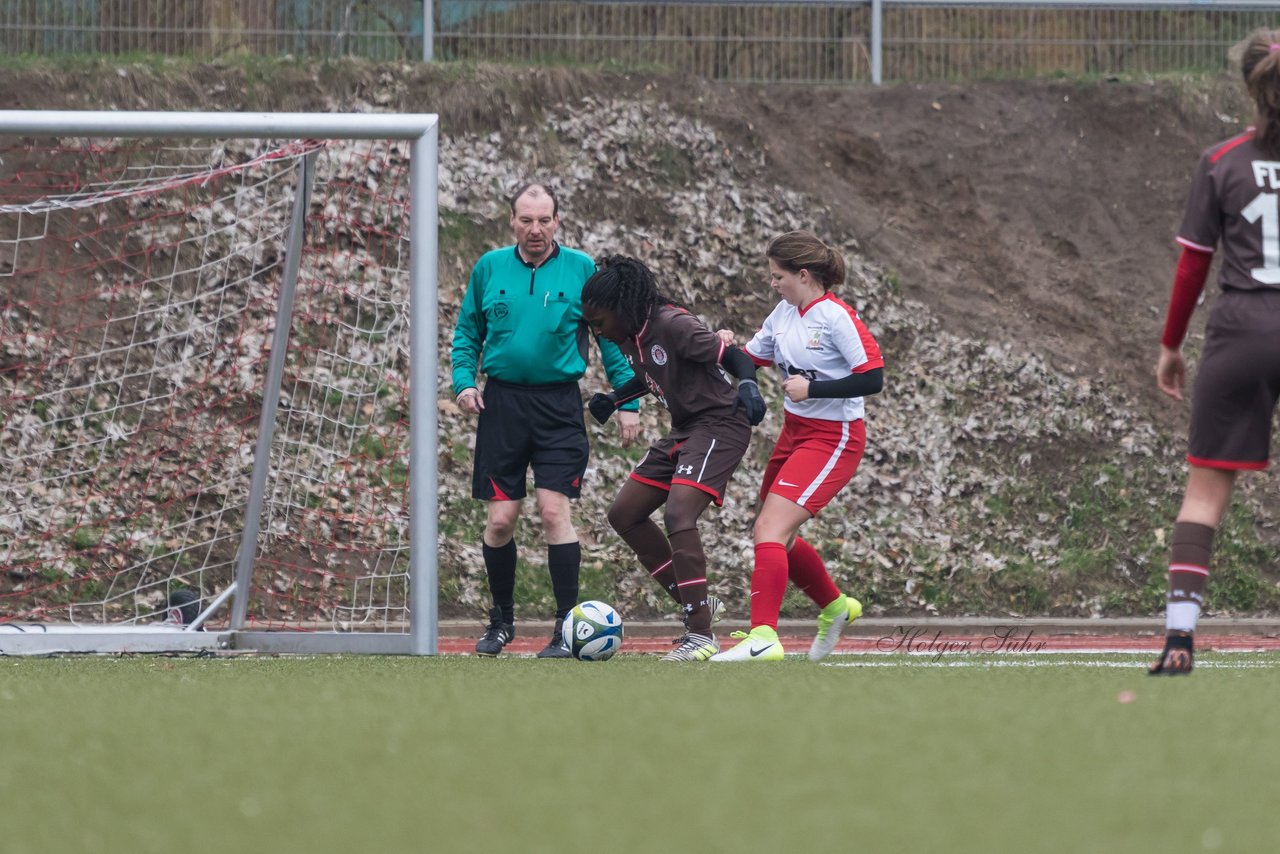 Bild 97 - B-Juniorinnen Walddoerfer - St.Pauli : Ergebnis: 4:1